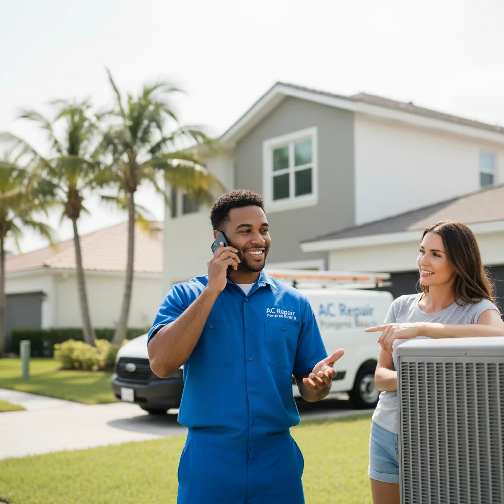 AC Repair Pompano Beach customer support in Thaxton